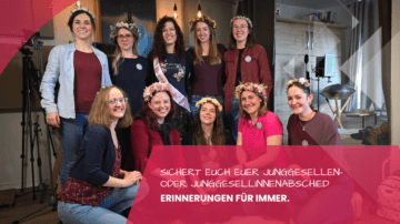 Junggesellen oder Junggesellinnenabschied im Tonstudio