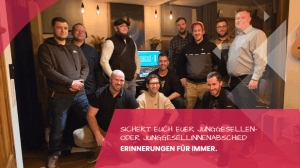 Junggesell*innenabschied im Tonstudio Leipzig mit Musik, Magie und Freundschaft – Bild 3