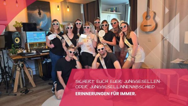Junggesell*innenabschied im Tonstudio Leipzig mit Musik, Magie und Freundschaft – Bild 4