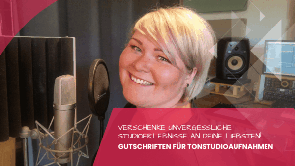 Flexibles Tonstudio-Guthaben für kreative Projekte