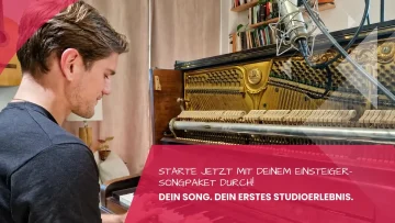 Dein erster eigener Song im Tonstudio Leipzig