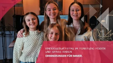Kindergeburtstag im Tonstudio Leipzig