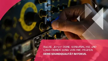 Professionelle Songanalyse mit Mix- und Mastering-Feedback