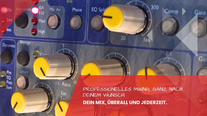 2 Spur Mixing und Mastering