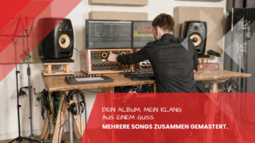 Album- und EP-Mastering-Paket. Mehrere Songs zusammen mastern lassen, guenstiger als einzeln.