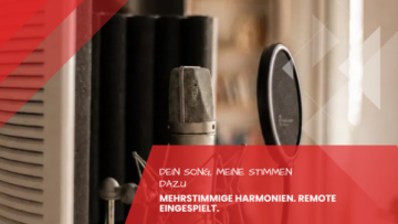 Chor- und Harmoniegesang-Layering für deinen Song. Mehrstimmige Background-Vocals, remote eingespielt.