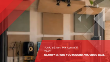 Home Recording Setup Consultation, 1 Hour via Video Call. Microphone, room acoustics and software before you record.